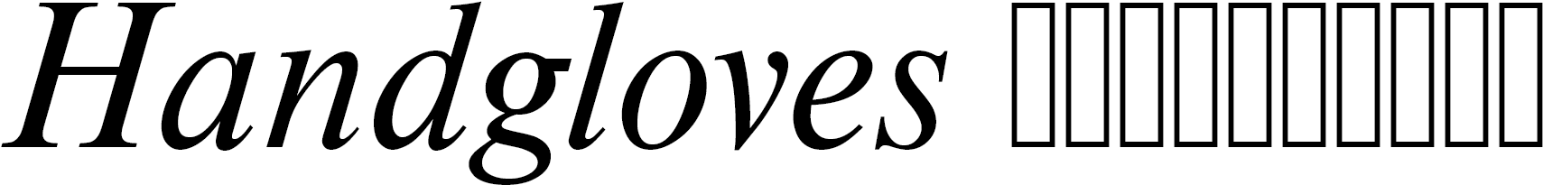 regular italic (D) PcTT
